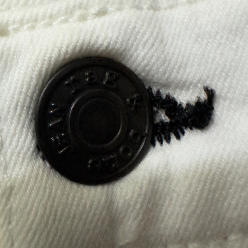 Rag & Bone | EUC USA White High-Rise White Skinny Jeans (size 24) - Picture 8 of 14